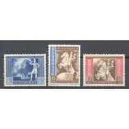  1942. Германия. Рейх. 820-822. Почтовый конгресс. 3 марки, фото 1 