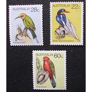  1980. Австралия. 705-707. Фауна. Птицы. 3 Марки. MNH., фото 1 