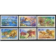  1994. Болгария. 4109-4114. Фауна. Динозавры. Полная серия из 6 Марок. MNH., фото 1 