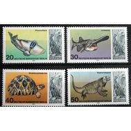  1977. Германия. Берлин. 552-555 .Фауна. Рыбы из аквариума в Берлине. 4 Марки. MNH., фото 1 