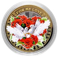  10 рублей «For my love» (голуби), фото 1 