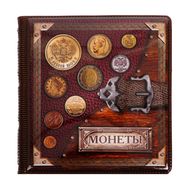  Альбом для монет с вставкой «Книга» мини, фото 1 