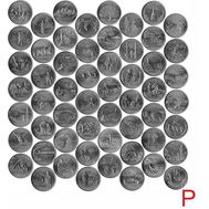  Набор 56 монет-квотеров «Штаты и территории США» 1999-2009 P, фото 1 