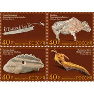  2019. 2529-2532. 100 лет российской академической археологии. 4 марки, фото 1 