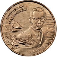  2 злотых 2002 «Бронислав Малиновский (1884 — 1942)» Польша, фото 1 