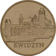  2 злотых 2007 «Квидзын» Польша, фото 1 