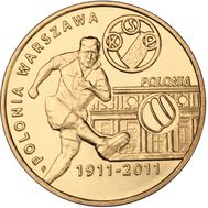  2 злотых 2011 «Полония, Варшава» Польша, фото 1 