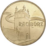  2 злотых 2007 «Рацибуж» Польша, фото 1 