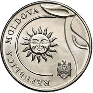  2 лея 2018 Молдова, фото 1 