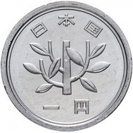  1 йена 2000 Япония, фото 1 