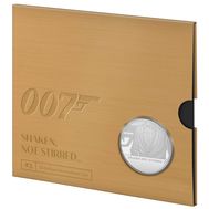  5 фунтов 2020 «Джеймс Бонд. Агент 007» (монета #3) в буклете, фото 1 