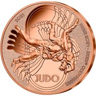  1/4 евро 2021 «Дзюдо. Олимпийские игры в Париже-2024» Франция, фото 1 