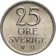  25 эре 1973 Швеция, фото 1 
