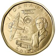  1 доллар 2023 «Элси МакГилл» Канада, фото 1 