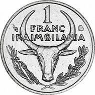  1 франк 2002 Мадагаскар, фото 1 