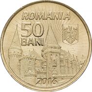  50 бани 2016 «575 лет началу правления Яноша Хуньяди» Румыния, фото 1 