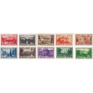  1949. СССР. 1332-1341. Курорты СССР. 10 марок, фото 1 