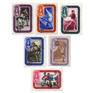  1957. СССР. 1945-1950. XVI Олимпийские игры в Мельбурне. 6 марок, фото 1 