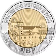  5 злотых 2024 «Бенедиктинское аббатство в Тынце» Польша, фото 1 