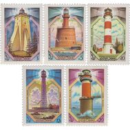  1983. СССР. 5361-5365. Маяки Балтийского моря. 5 марок, фото 1 