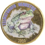  2 фунта 2024 «Чилийский свистун» Чили (Остров Чилоэ), фото 1 