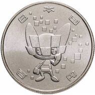  100 йен 2020 «XXXII Летние Олимпийские игры в Токио. Мирайтова» Япония, фото 1 