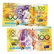  100 долларов «Штеффи Граф. Australian Open», фото 1 