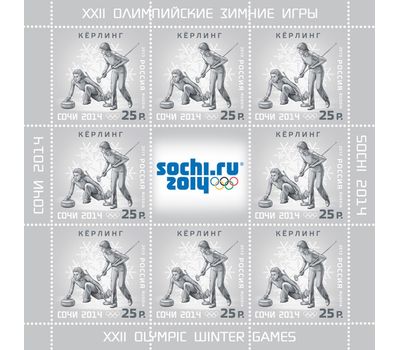  3 листа «ХХII Олимпийские зимние игры 2014 года в г. Сочи. Олимпийские зимние виды спорта» 2013, фото 3 