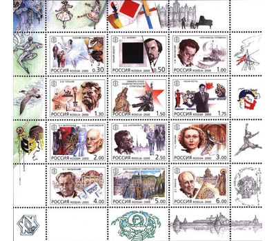  Лист «ХХ век. Культура» 2000, фото 1 