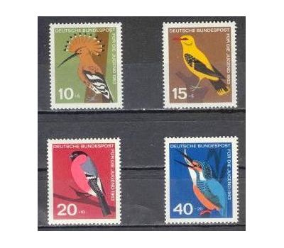  Почтовые марки «Фауна. Птицы» ФРГ, 1963, фото 1 