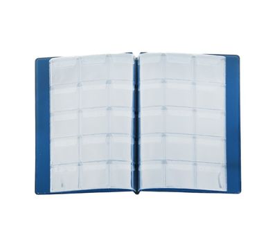  Альбом 125х185мм на 90 монет 35х35 мм, искусственная кожа, фото 2 