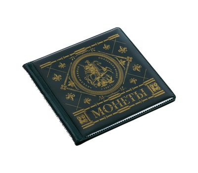  Альбом для монет «Эксклюзивная серия» (зелёный) мини, фото 4 