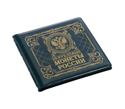  Альбом для монет «10 рублевые монеты» (синий) мини, фото 4 
