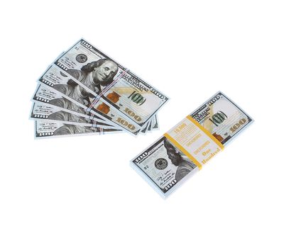  Пачка банкнот 100 долларов (сувенирные), фото 1 