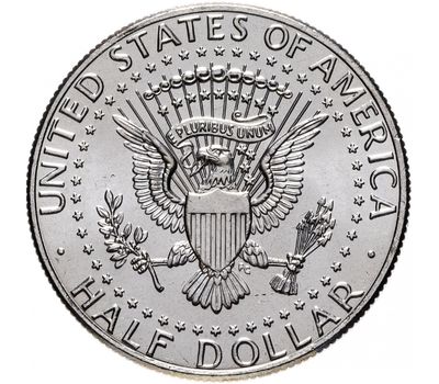  Монета 50 центов 2019 «Джон Кеннеди» США (случайный монетный двор), фото 2 