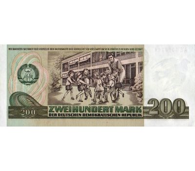  Банкнота 200 марок 1985 ГДР (копия), фото 2 