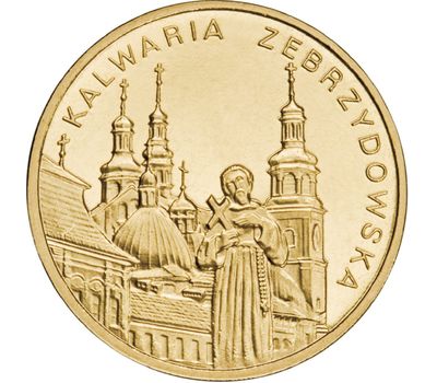  Монета 2 злотых 2010 «Кальвария Зебжидовская» Польша, фото 1 