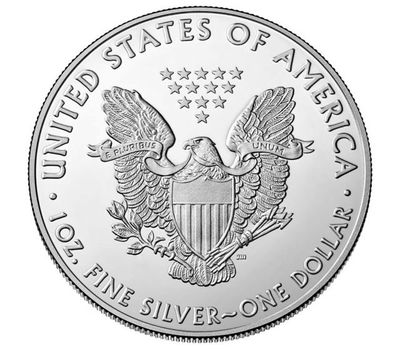  Монета 1 доллар 2020 «Шагающая свобода» США (серебро), фото 2 