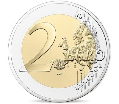  Монета 2 евро 2019 «60 лет Астериксу» Франция (в блистере), фото 2 