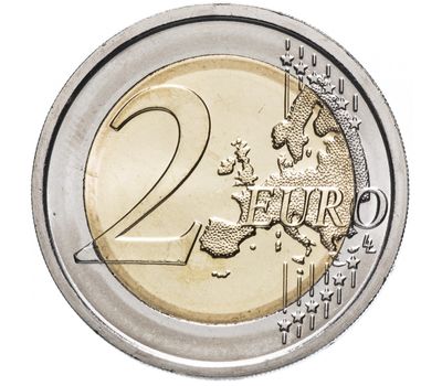  Монета 2 евро 2016 «400 лет со дня смерти Уильяма Шекспира» Сан-Марино (в буклете), фото 3 