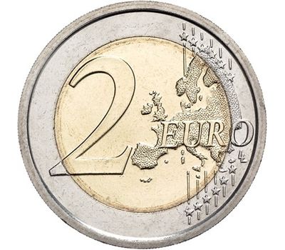  Монета 2 евро 2020 «200 лет со дня рождения Генриха Оранско-Нассауского» Люксембург, фото 2 