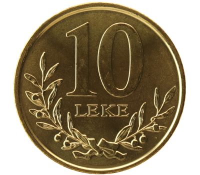  Монета 10 лек 2013 «Замок Берат» Албания, фото 2 