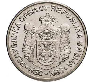  Монета 20 динаров 2006 «Никола Тесла» Сербия, фото 2 