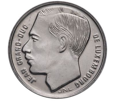  Монета 1 франк 1988 Люксембург, фото 1 