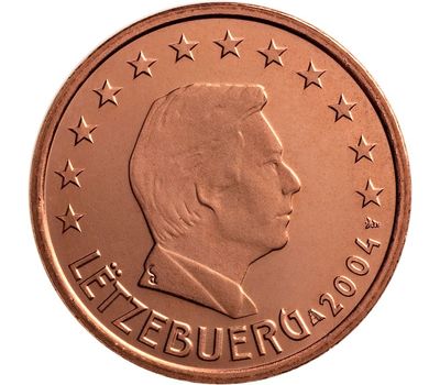 Монета 5 евроцентов 2004 Люксембург, фото 1 