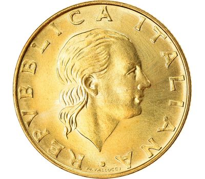  Монета 200 лир 1987 Италия, фото 2 