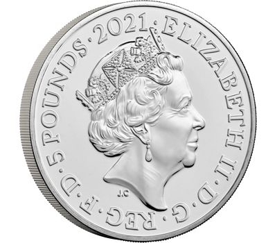  Монета 5 фунтов 2021 «The Who. Легенды музыки» Великобритания (в буклете), фото 3 