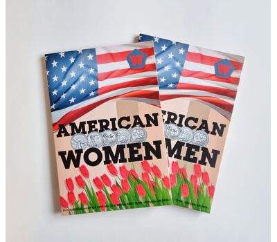  Альбом-планшет для 25 центов «Выдающиеся женщины США» (пластиковые ячейки), фото 2 