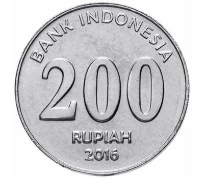  Монета 200 рупий 2016 «Чипто Мангункусумо» Индонезия, фото 2 