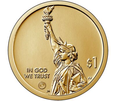  Монета 1 доллар 2022 «Администрация долины Теннесси» D (Американские инновации), фото 2 